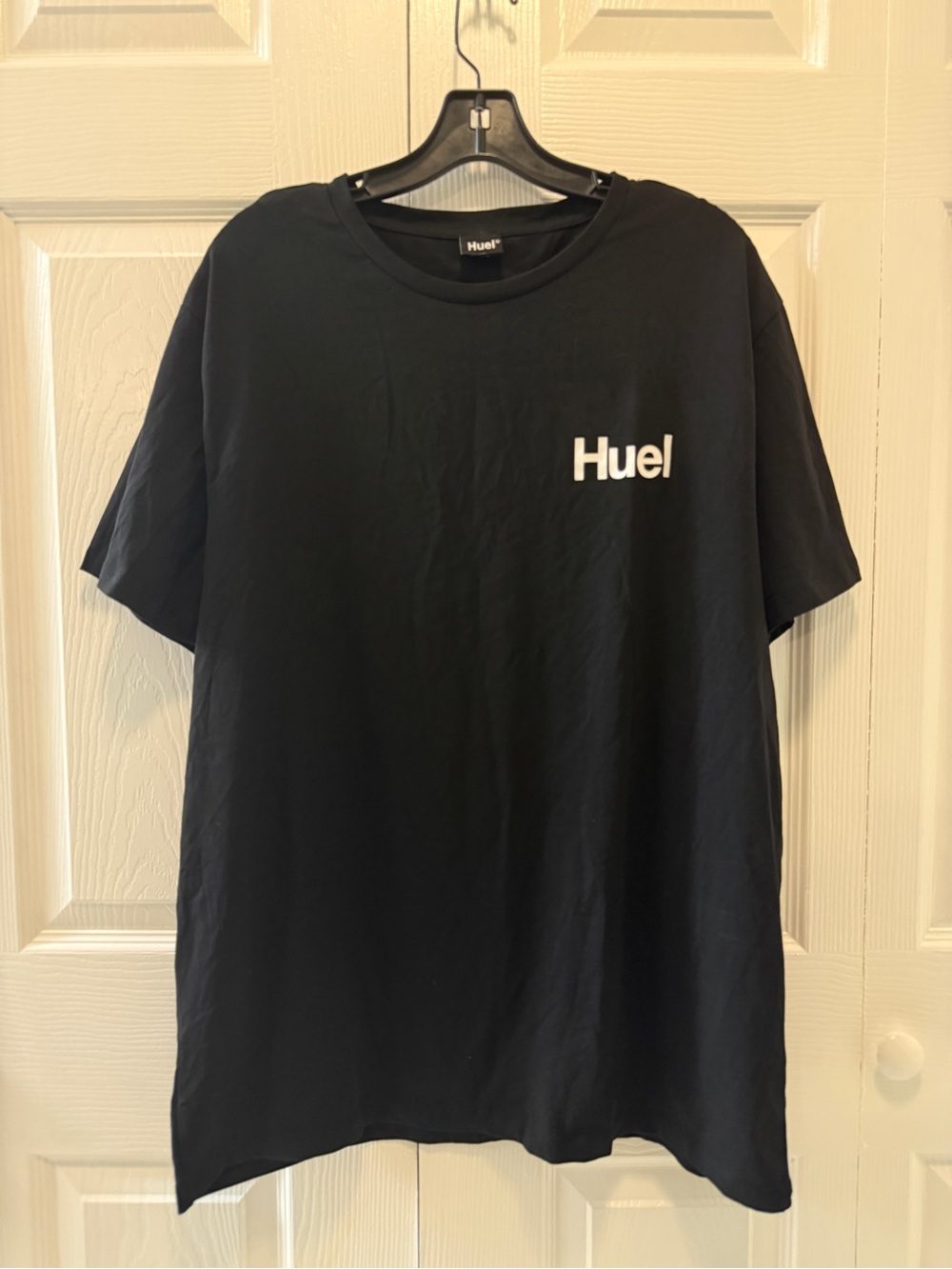 Huel Black Short Sleeve Shirt Mens Size XXL